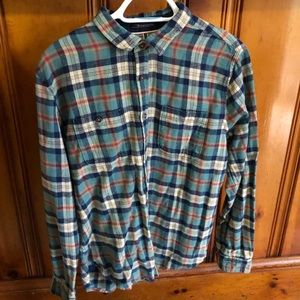 On The Road Mens Flannel Shirt